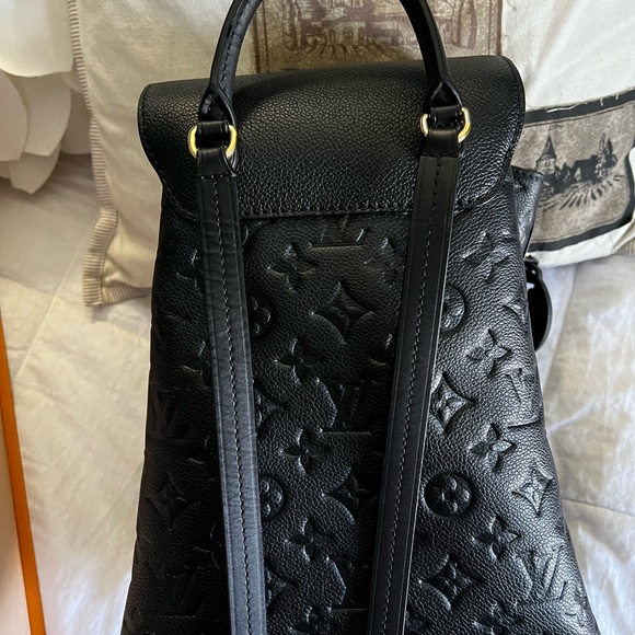 Louis Vuitton Black MONTSOURIS BACKPACK - Picture 12 of 16